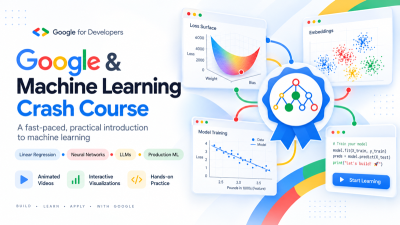Google Machine Learning Crash Course